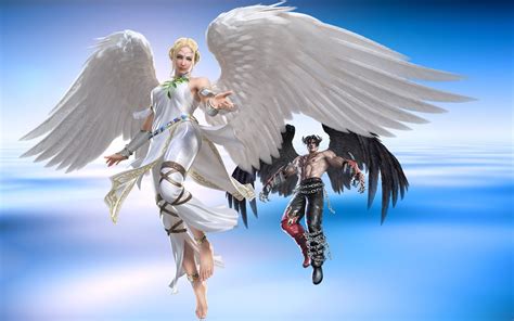 Tekken Warrior Angel Demon Fantasy E Wallpaper X