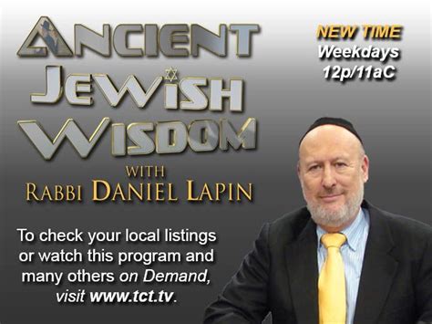 Join Rabbi Daniel Lapin And His Wife Susan As They Delve Deeper Into