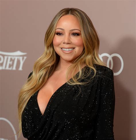 Mariah Carey Sexy Cleavage At Varietys 2019 Power Of Women Los