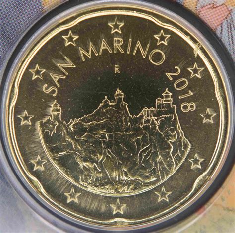 San Marino 20 Cent Coin 2018 Euro Coinstv The Online Eurocoins