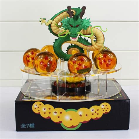 Dragon Ball Z Action Figures Green Shenron Pvc Figure Shenlong Toys With Dragonball Z Crystal