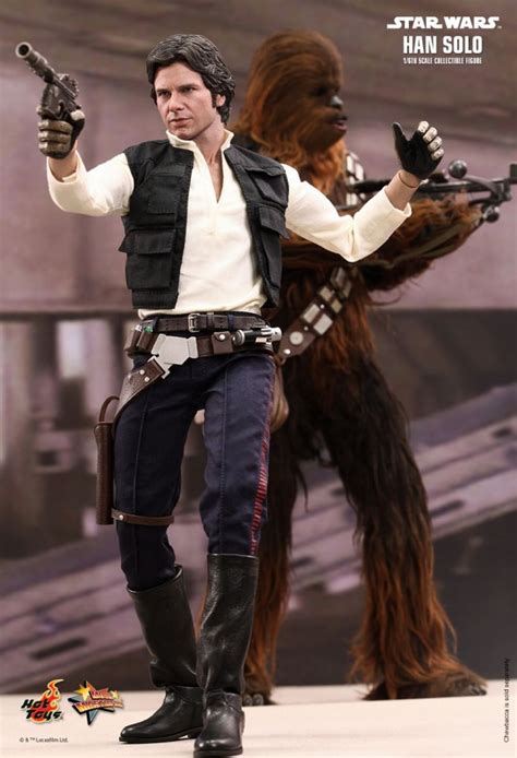 Han Solo And Chewbacca Set Star Wars 21069 16th Scale Action