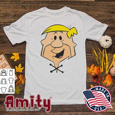 Amityshirt The Flintstones Barney Rubble Big Face Shirt Official