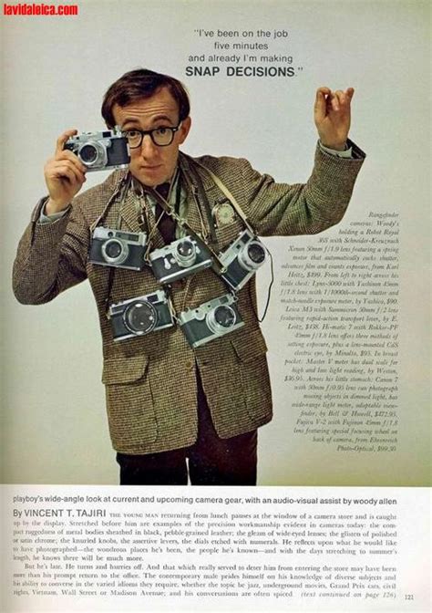 Woody Allen La Vida Leica