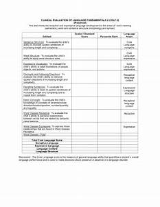 Celf Preschool Examiner Manual Celf 4 Scoring Manual Pdf
