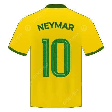 Neymar Jr Camiseta 10 Brasil PNG Dibujos Neymar Camiseta 10 Brasil