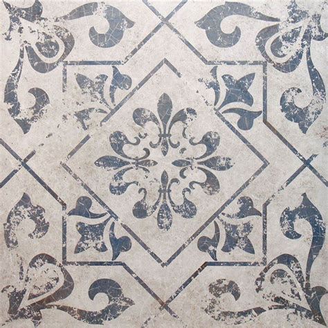 In the early 1900s, the. Harran Antique Vintage Blue Pattern Floor Tiles - Harran Tiles