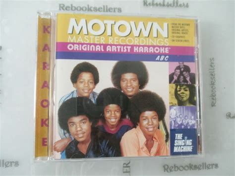 Motown Original Artists Karaoke Abc Ebay