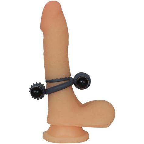 Optimale Silicone Vibrating Double C Ring Slate Sex