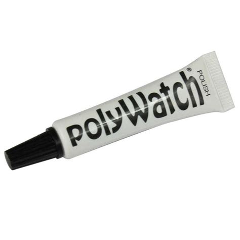 Use a soft cloth to polish the surface when the toothpaste has dried to remove the scratches. 5g POLYWATCH Plastic Watch Polish Scratch Remover NC-559 ...