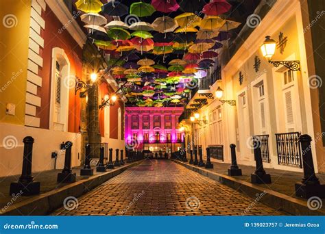 Calle Fortaleza Old San Juan Editorial Photography Image Of History