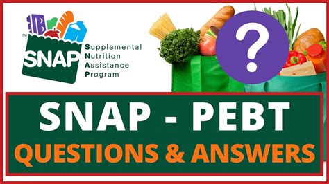 Find out if you may be eligible for food stamps and an estimated amount of benefits you could receive. SNAP Expanded Benefits & Pandemic EBT(P-EBT) Q & A ...