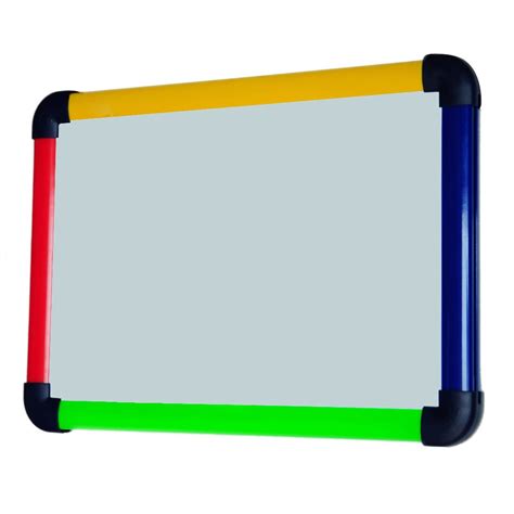 Childs Dry Erase Board Multi Colored Double Sided Viz Pro