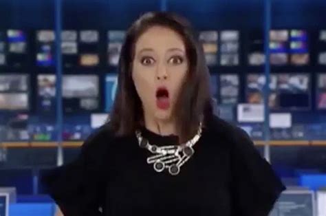 Stunning Presenter In Shock After Major Mishap On Live Tv Goes Viral