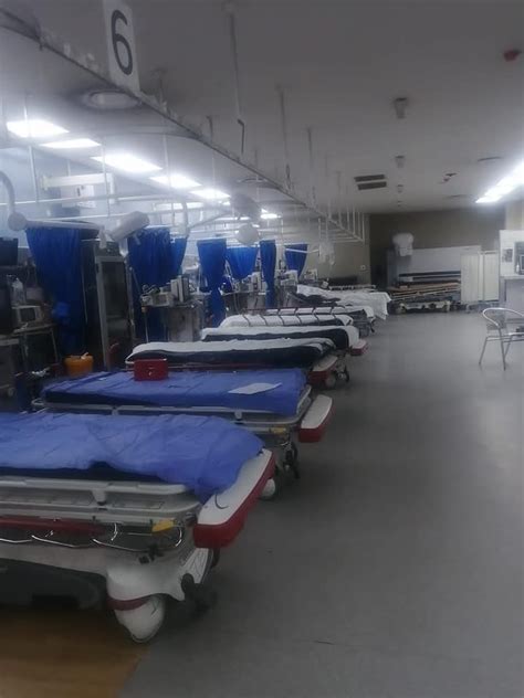 Baragwanath Hospital Trauma Area Empty On New Years Day For The First