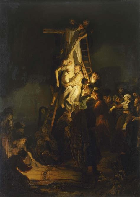 Descent From The Cross By Rembrandt Van Rijn Kalligone