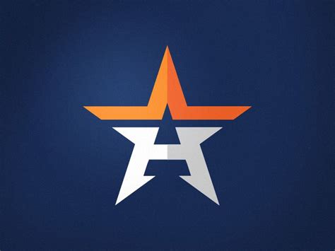 Quick Monogram Concept For The Houston Astros Unique Logo Design