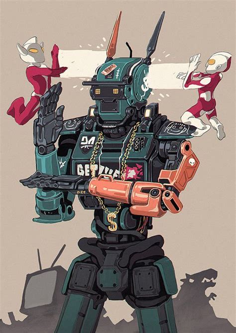 Ultra Chappie On Behance I Need A Nice Print Of This For My Wall Arte