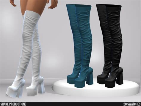 The Sims Resource 927 High Heel Boots