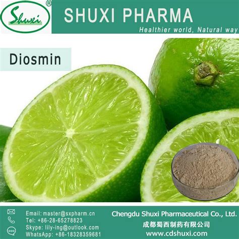 Diosmin 92 Hplc Cas No 520 27 4 Citrus Aurantium Powder Extract