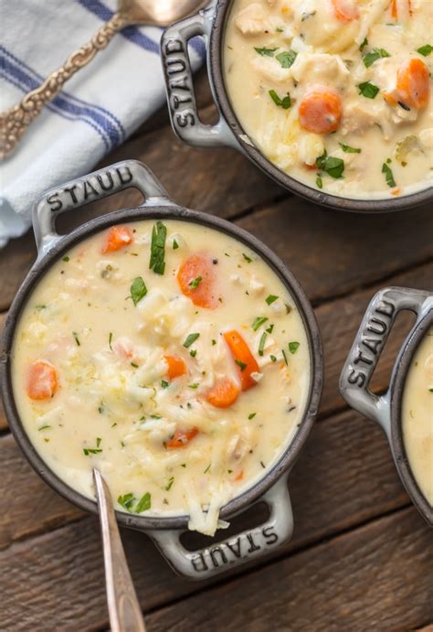 Supercook clearly lists the ingredients each recipe uses, so you can find the perfect recipe quickly! Creamy Chicken Soup - Simply Sated