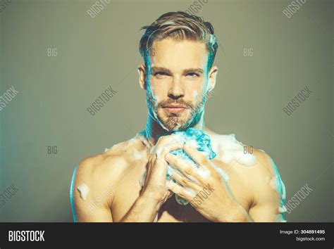 sexy man taking shower image and photo free trial bigstock