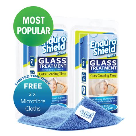 Enduroshield Home Easy Clean Treatment 125ml Kit For Glass Showers