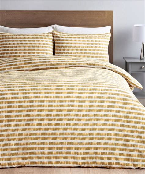 Pin By Chan Shine On Bedroom Ideas Duvet Covers Yellow Striped Duvet