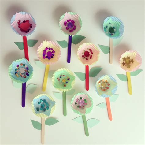 Spring Flower Crafts For Kids