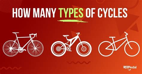 Types Of Cycles Exploring The Different Forms Of Bicycles मारpedal