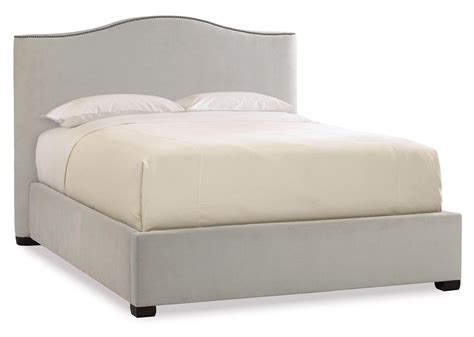 Graham Queen Bed By Bernhardt At Morris Home Bed Camelback Headboard