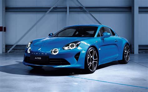 Download Wallpapers Renault Alpine A110 2019 Cars Sportcars New