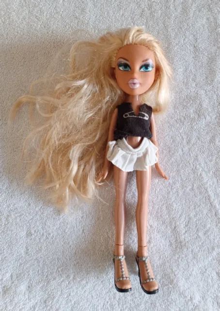 Vintage Bratz 2001 Cloe Doll Blue Eyes Long Blonde Hair With Feet Nice 1475 Picclick
