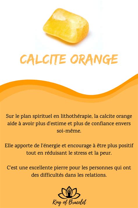 Calcite Orange Vertus Bienfaits Et Propriétés En Lithothérapie