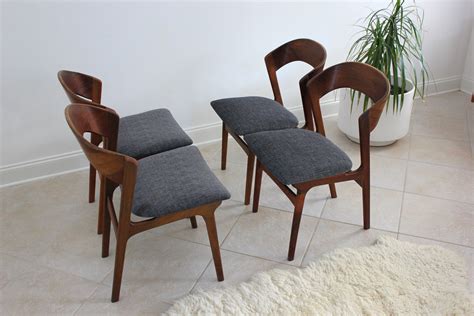 Danish Modern Dining Chair Set Of 4 By Randers Mobelfabrik