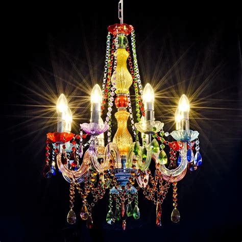 The Best Collection Of Multi Colored Gypsy Chandeliers