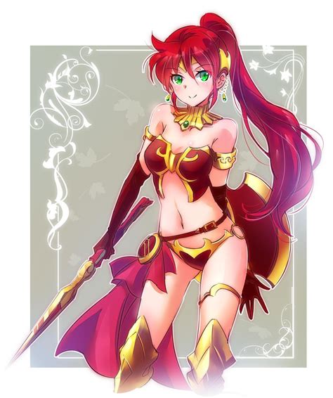 Pyrrha Nikos Rwby Drawn By Iesupa Danbooru