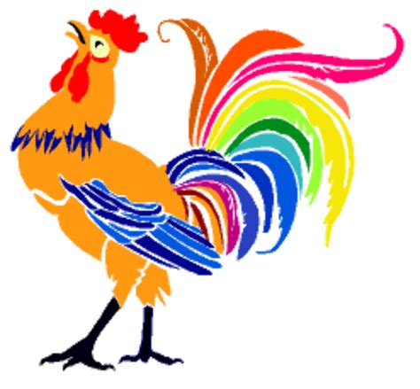 Download High Quality Rooster Clipart De Colores Transparent Png Images