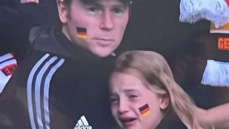 german girl who cried after wembley loss asks for £36k raised by well wishers to go to charity