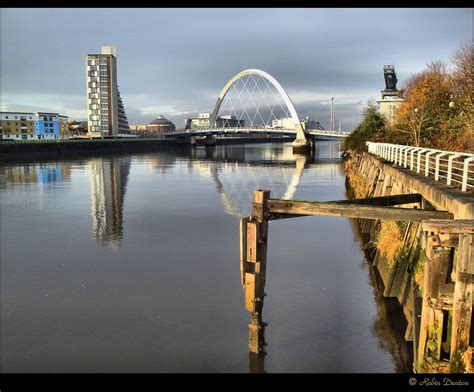 The River Clyde, Glasgow, Scotland | The Clyde Arc (known lo… | Flickr