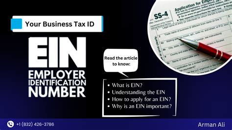 Your Business Tax Id Employer Identification Number Ein