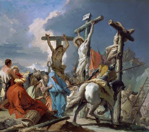 The Crucifixion By Giovanni Battista Tiepolo Useum