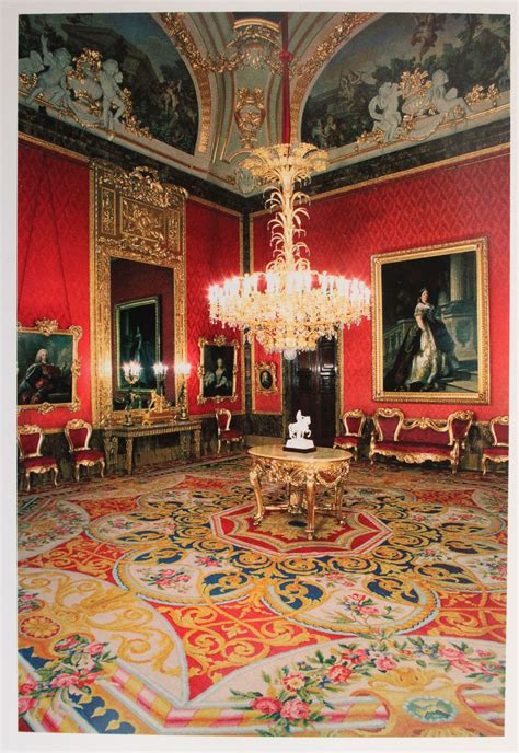 Room In The Spanish Royal Palace In Madrid Palace Interior Spanish