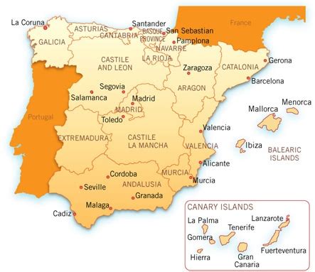 Sie finden hier informationen über sämtliche regionen spaniens. Besuchen Sie Spanien ~ Praktische Informationen & Beratung