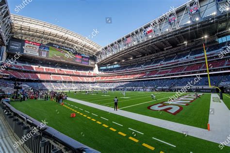 General View Nrg Stadium Roof Open Editorial Stock Photo Stock Image