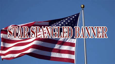 Star Spangled Banner Youtube