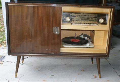 Vintage Körting Telefunken Delmonico Tube Stereo Radio Console Bar Mid