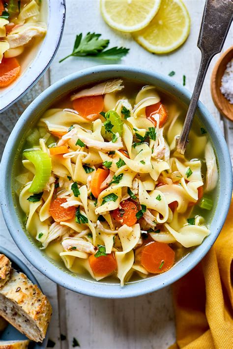 Classic Chicken Noodle Soup 30 Minutes Two Peas And Their Pod