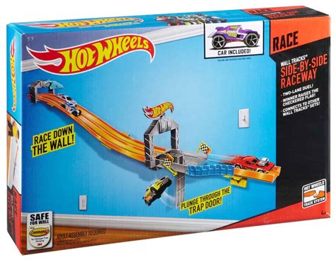 Save 52 On The Hot Wheels Wall Tracks Side By Side Raceway Free