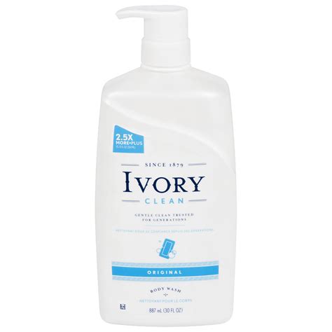 Ivory Clean Body Wash Orig 887ml
